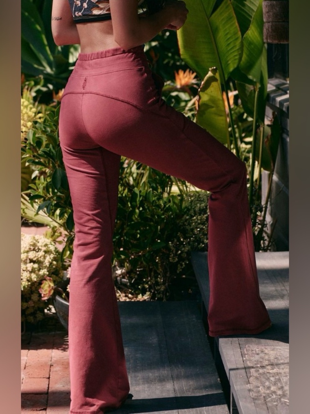 FP Movement by Free People ~ New Flow Flares ~ XS ~ Color; Sour Cherry ~ NWT** - Picture 12 of 12